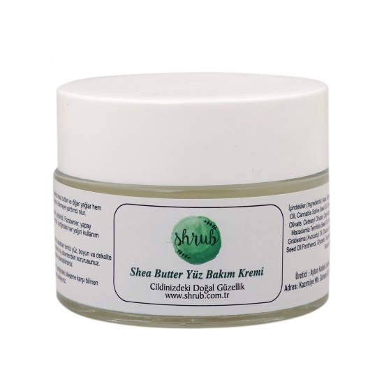 Shea Butter Yüz Bakım Kremi 50 gr